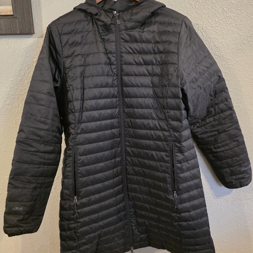 Eddie Bauer Puffer Jacket With Hood